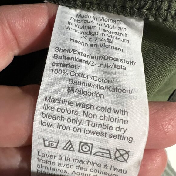 J Crew Olive Field Mechanic Classic Rugged Military Utility Jacket S - Picture 9 of 11